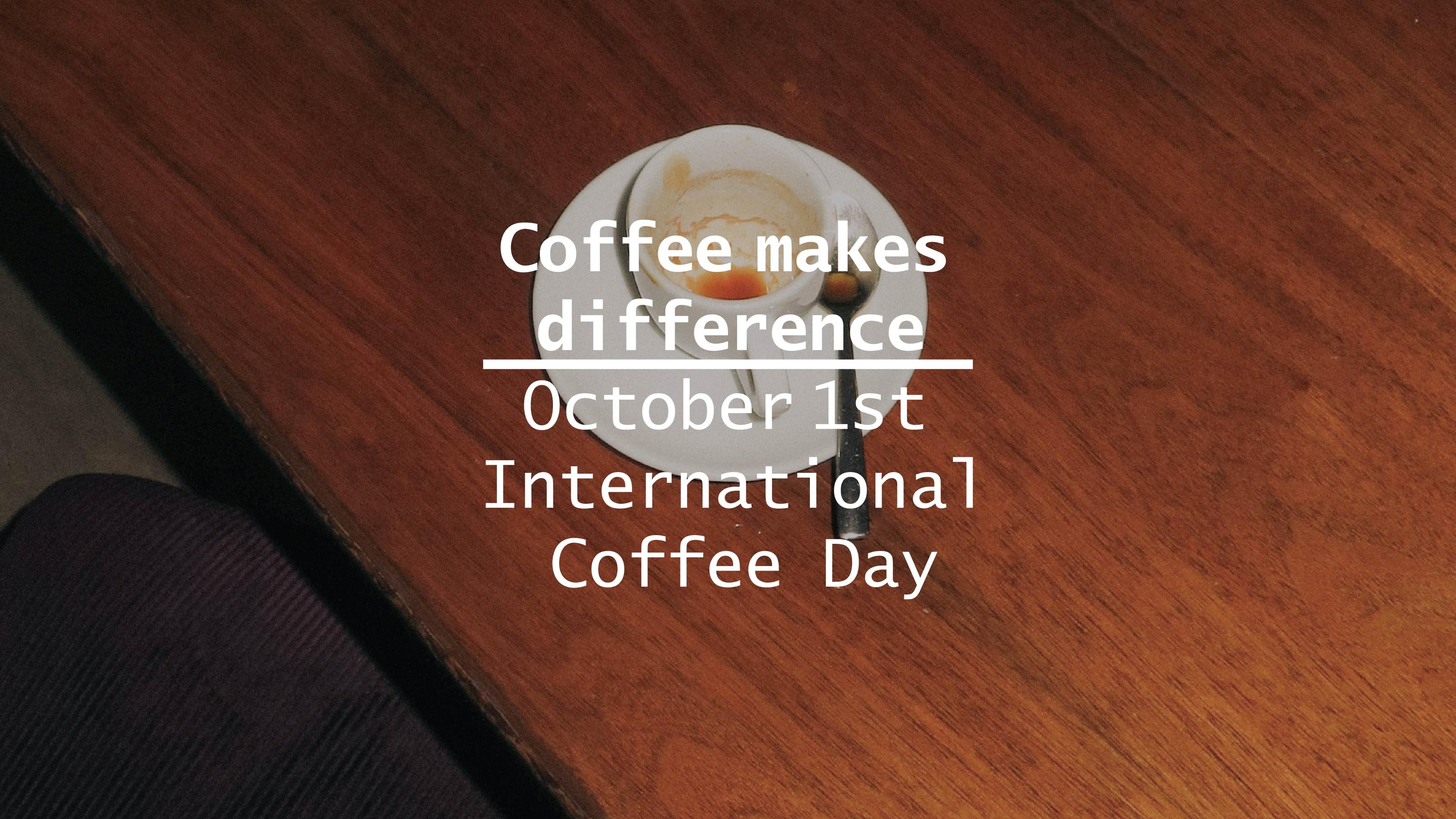 International Coffee Day Banner 041